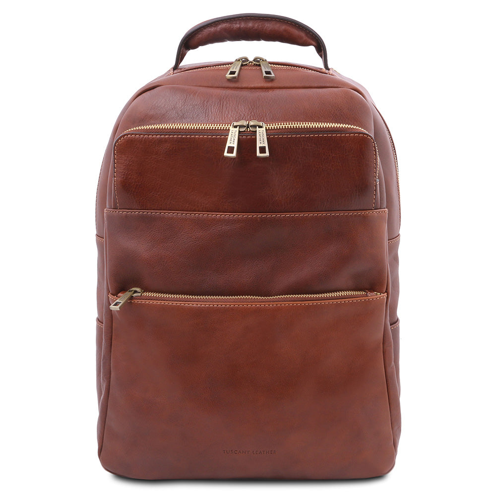 Großer brauner Lederrucksack ⎪ Melbourne ⎪ Tuscany Leather