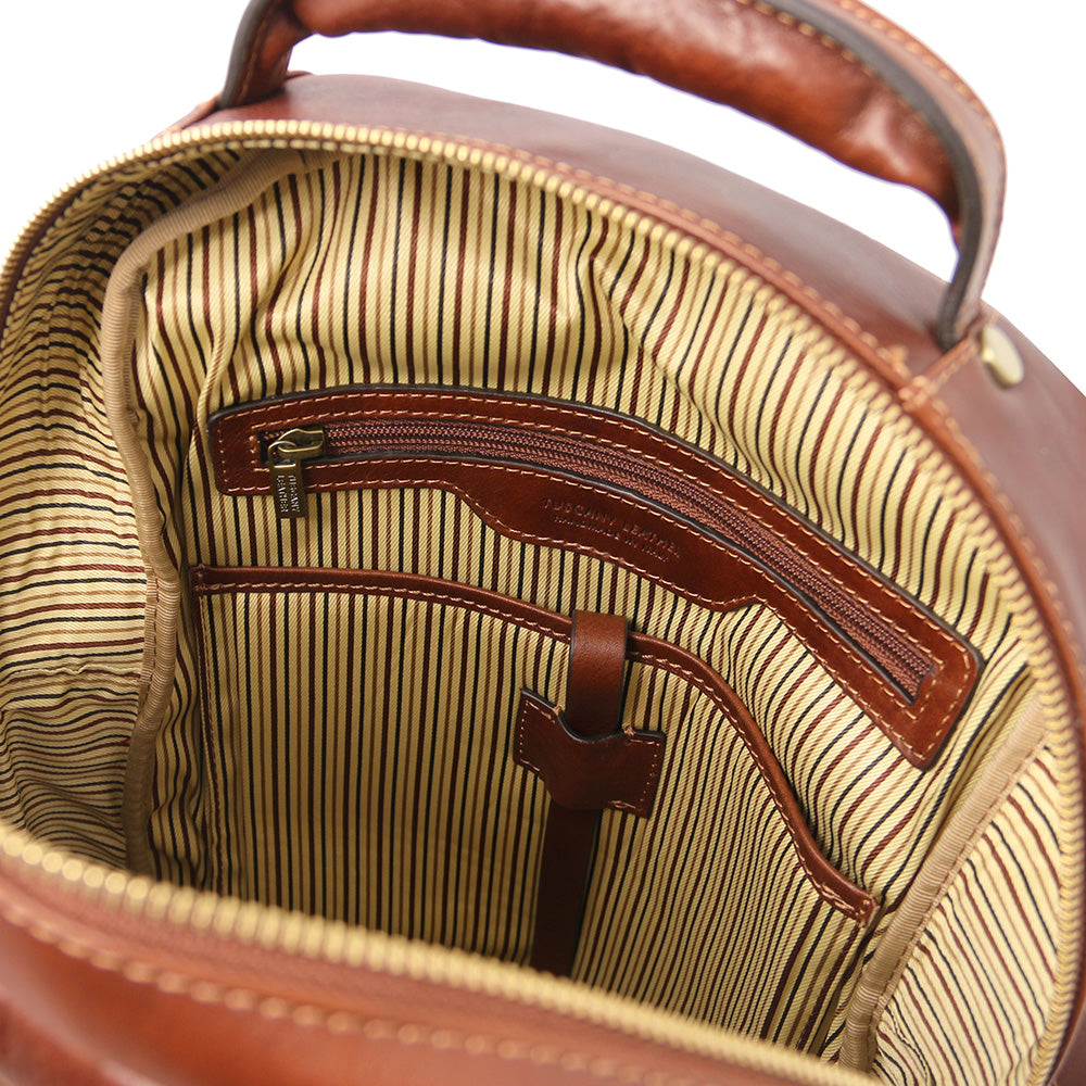 Großer brauner Lederrucksack ⎪ Melbourne ⎪ Tuscany Leather