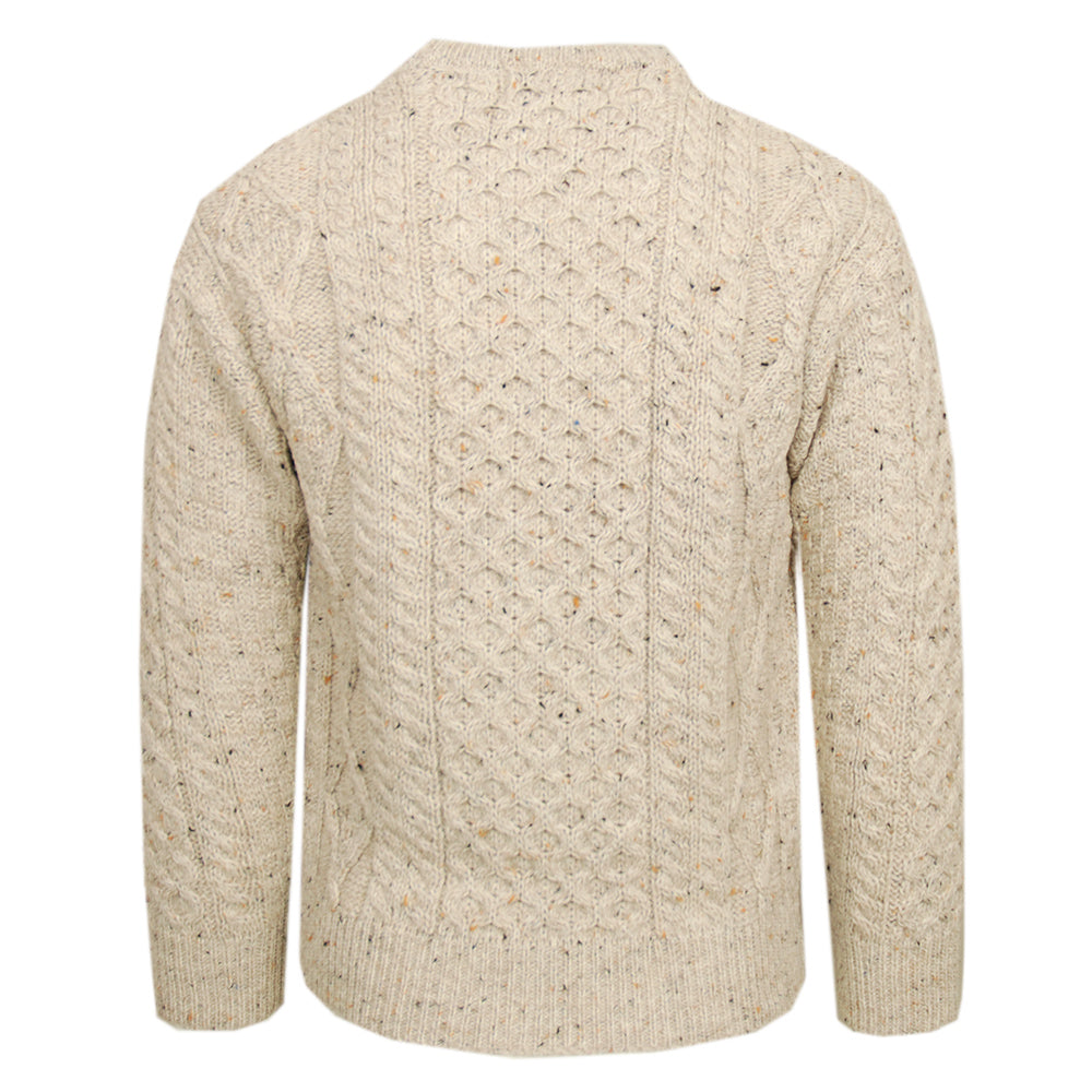 Beige sweater ⎪ Skiddaw ⎪ Aran Crafts