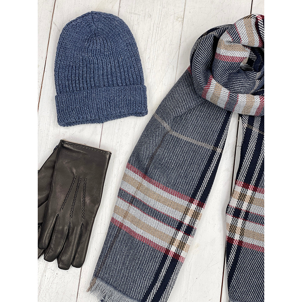 Blaue Mütze ⎪ Aran Crafts