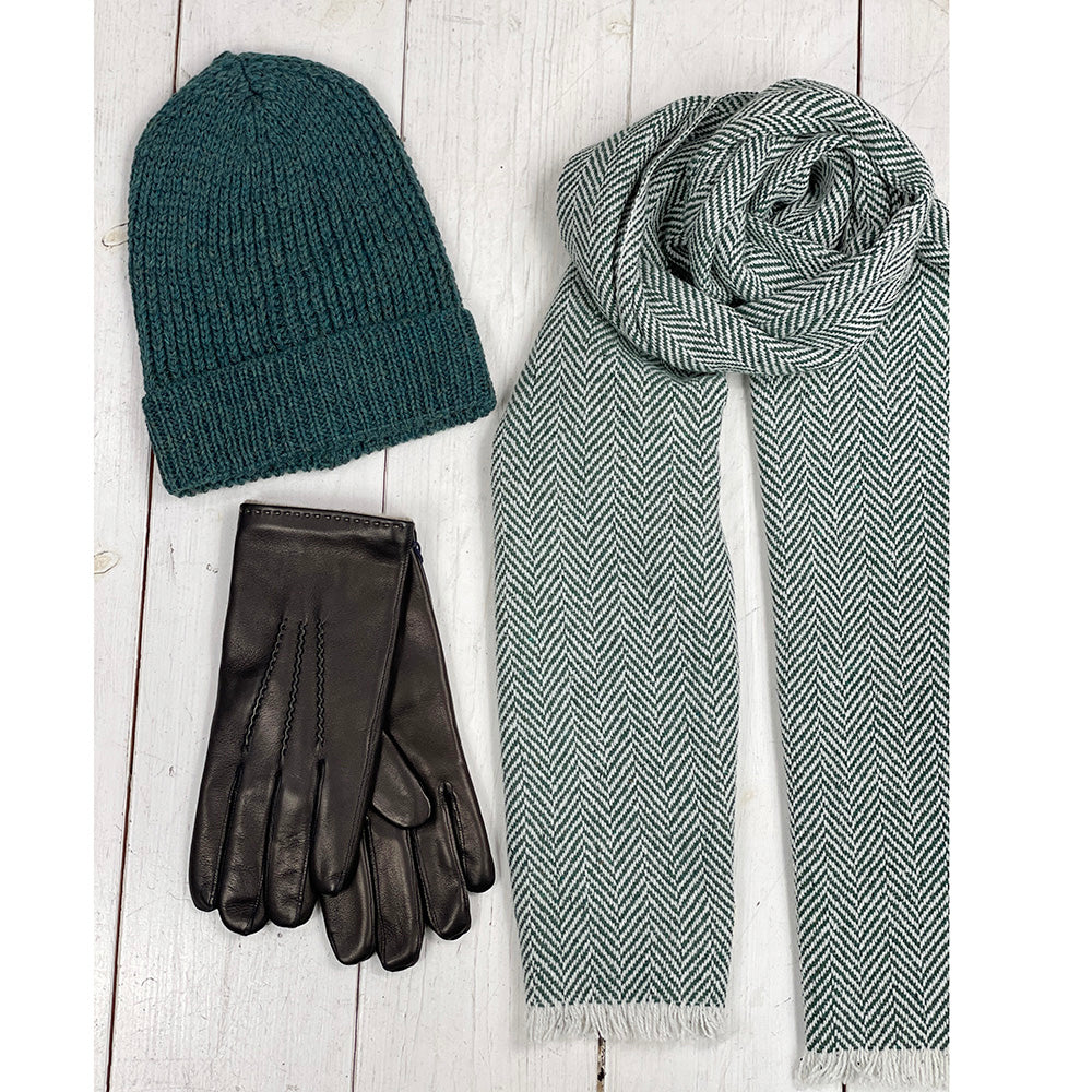 Grüne Mütze ⎪ Aran Crafts