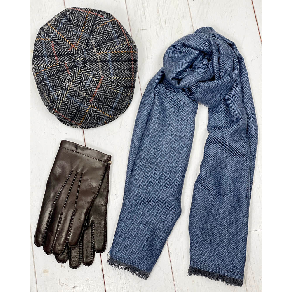 Ruudullinen harmaa flat cap⎪Bojua