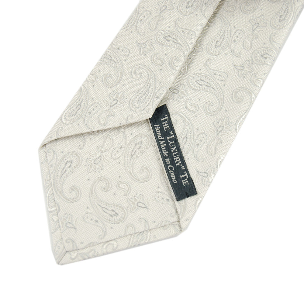 Silberne Paisley-Krawatte⎪ Antarktis