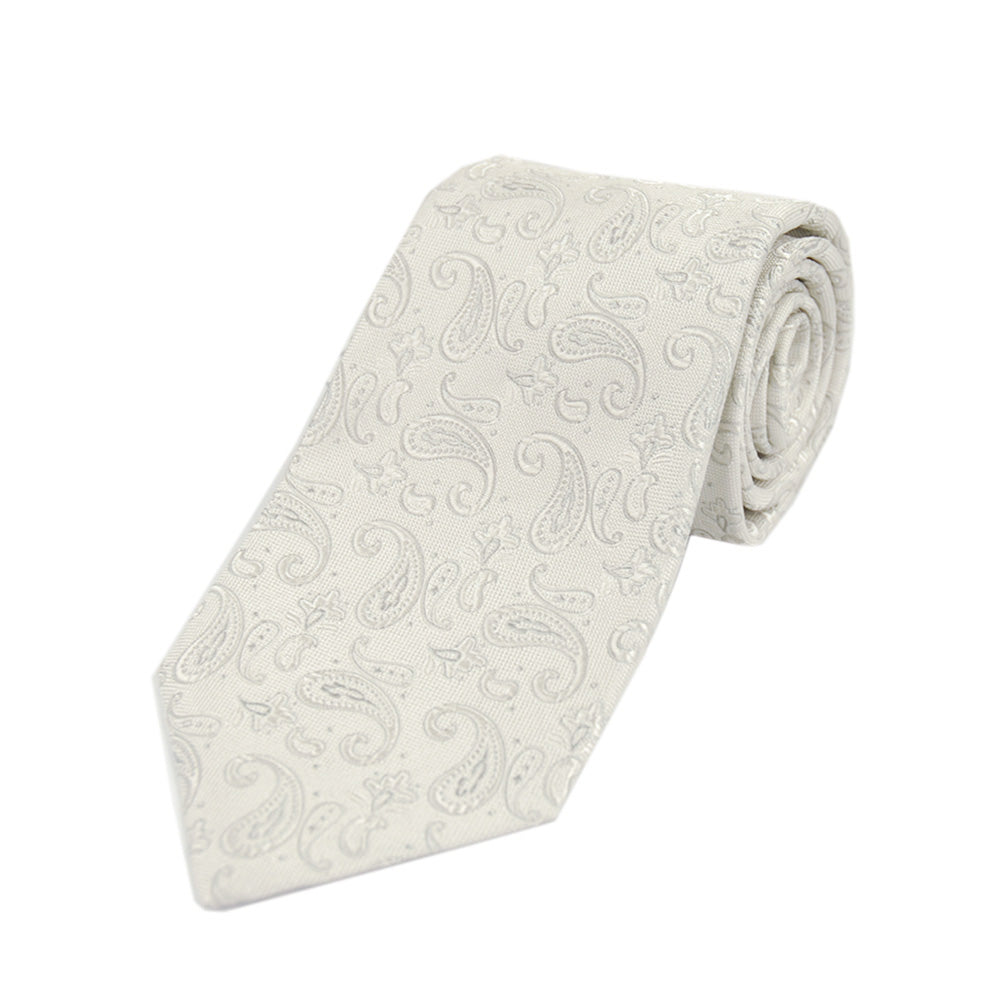 Silberne Paisley-Krawatte⎪ Antarktis