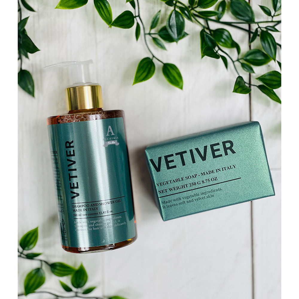 Vartalo- ja hiustenpesuaine ⎪ Vetiver ⎪ Alchimia Italy