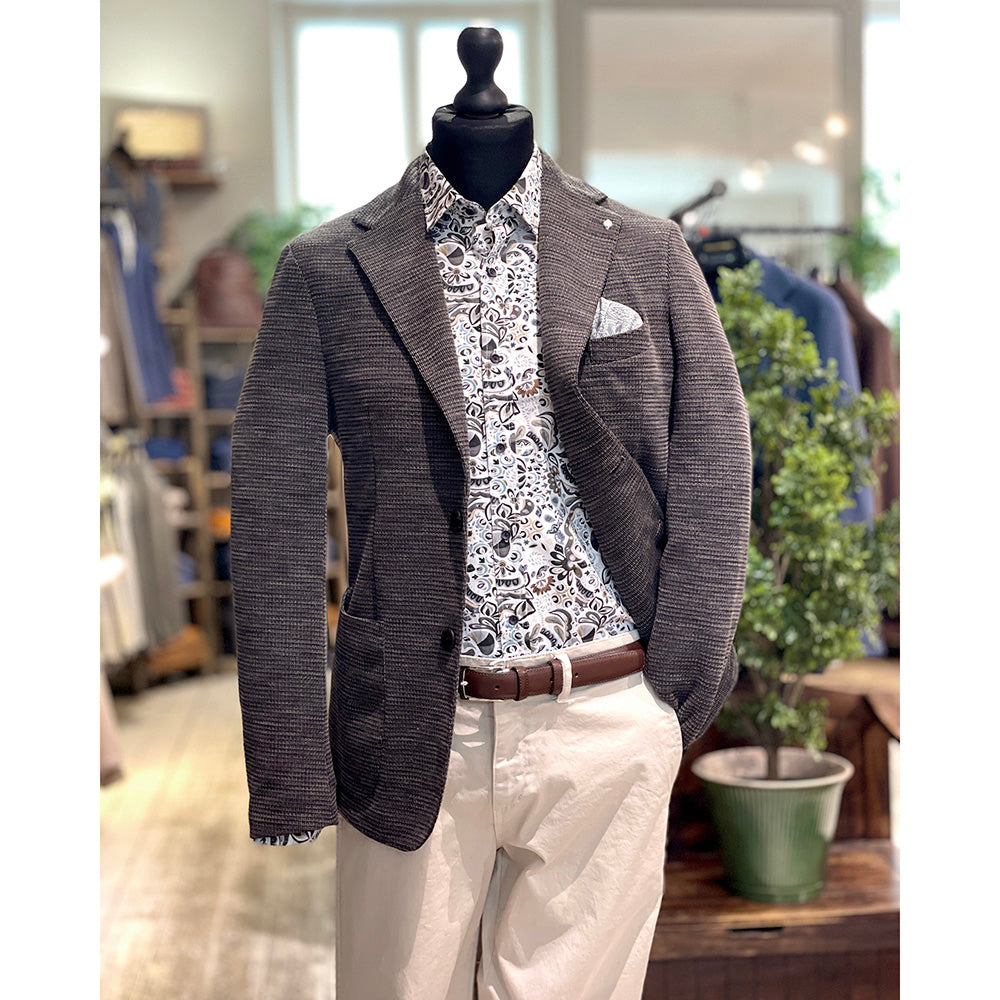 Aschbrauner Strickblazer ⎪ Altedo ⎪ Adriano Langella