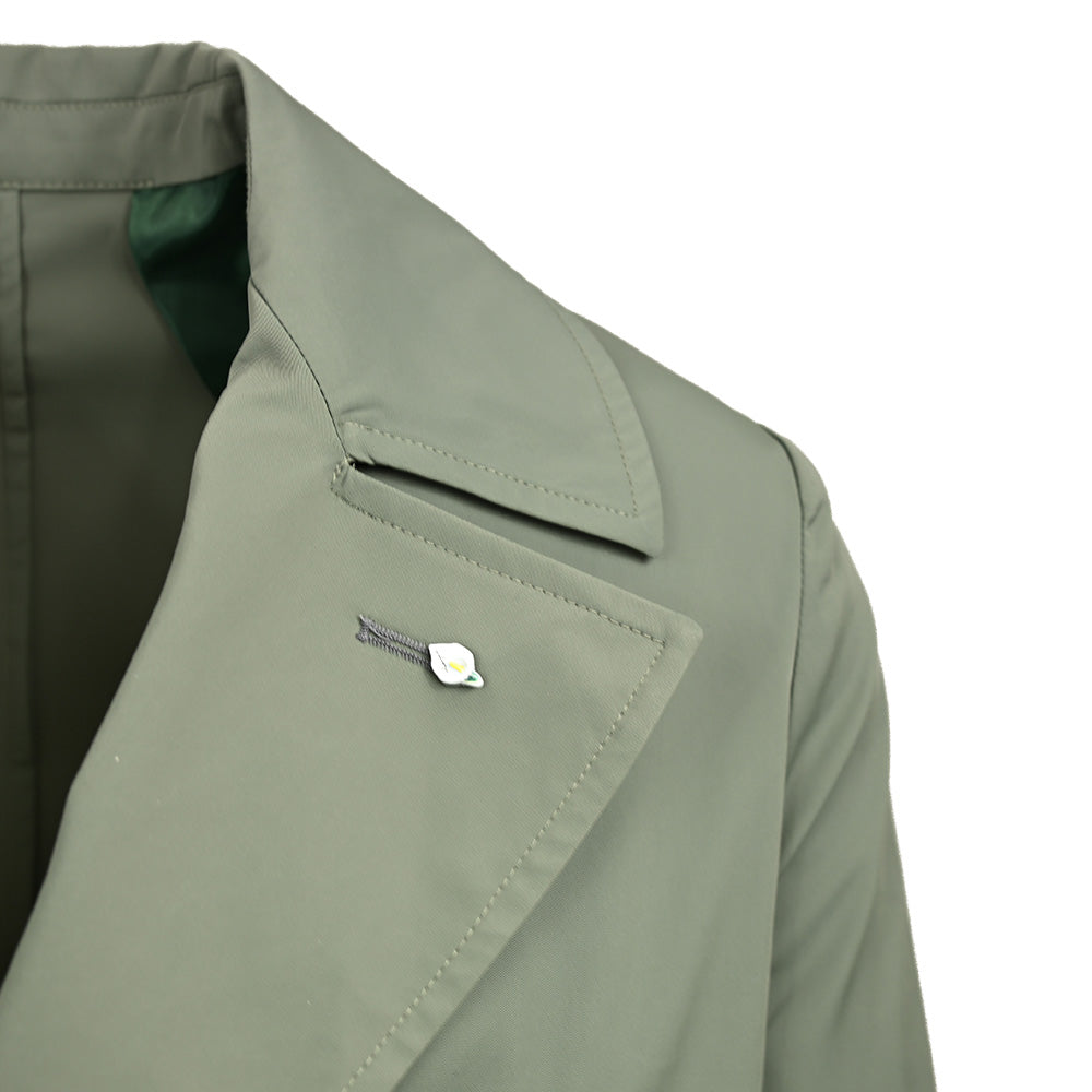 Vaaleanvihreä välikausitakki ⎪ Trenssi ⎪ Adriano Langella