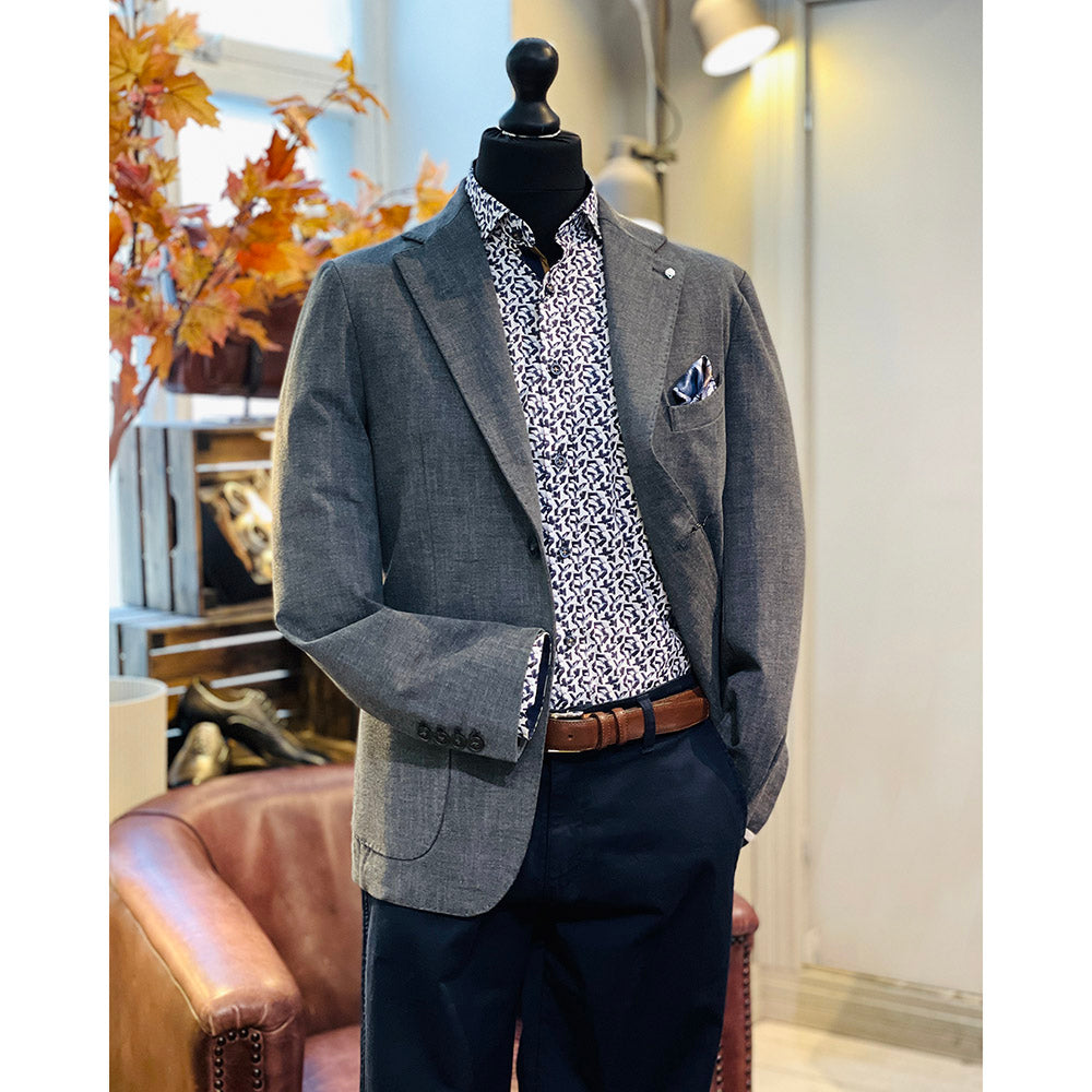 Grey blazer ⎪ Apollo Stretch⎪ Adriano Langella