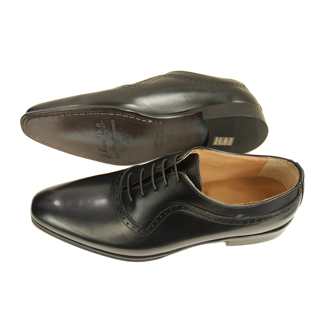 Schwarzer Lederschuh⎪ Verona Oxford ⎪ Nobile