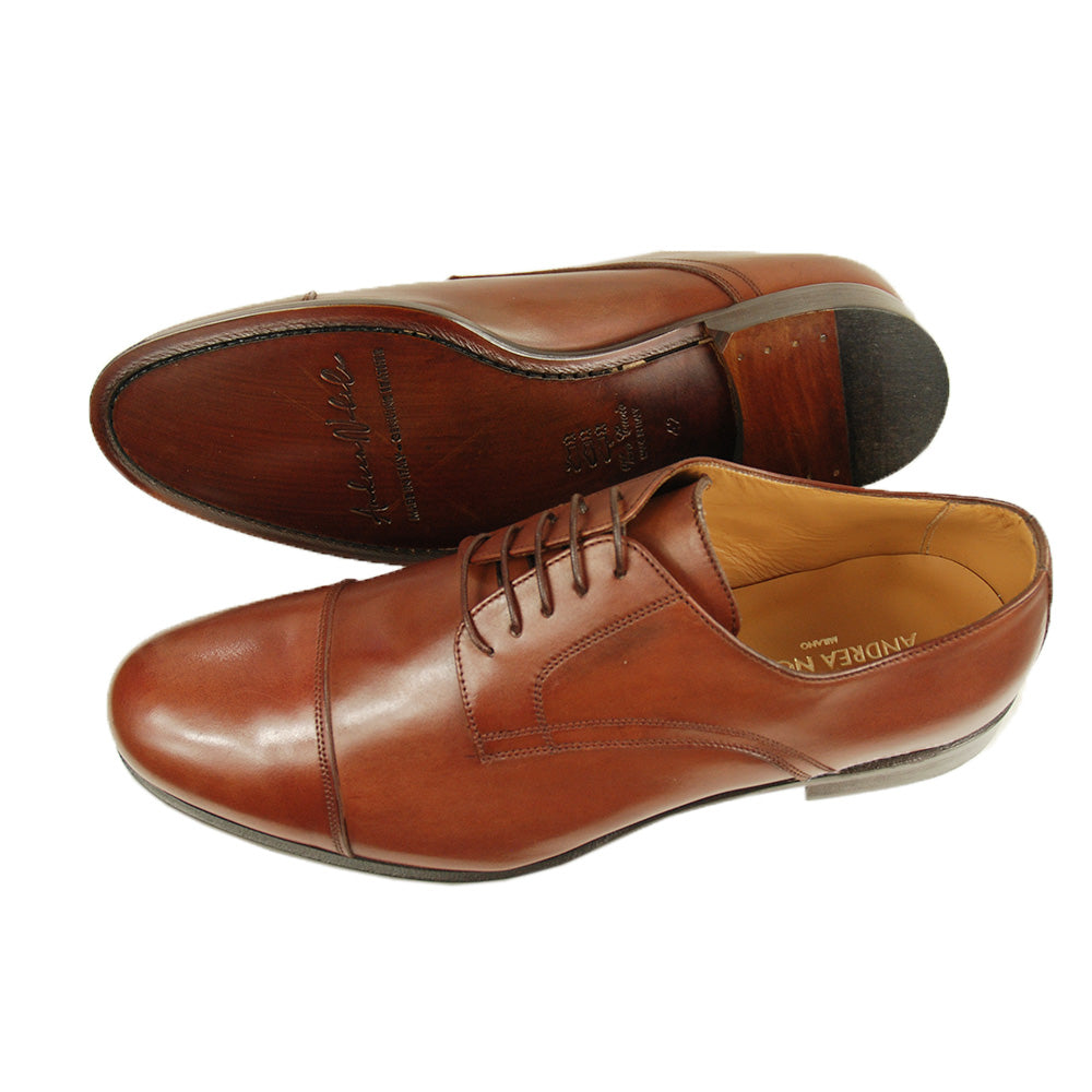Brown Leather Shoe⎪ Cap Toe Derby⎪ Nobile