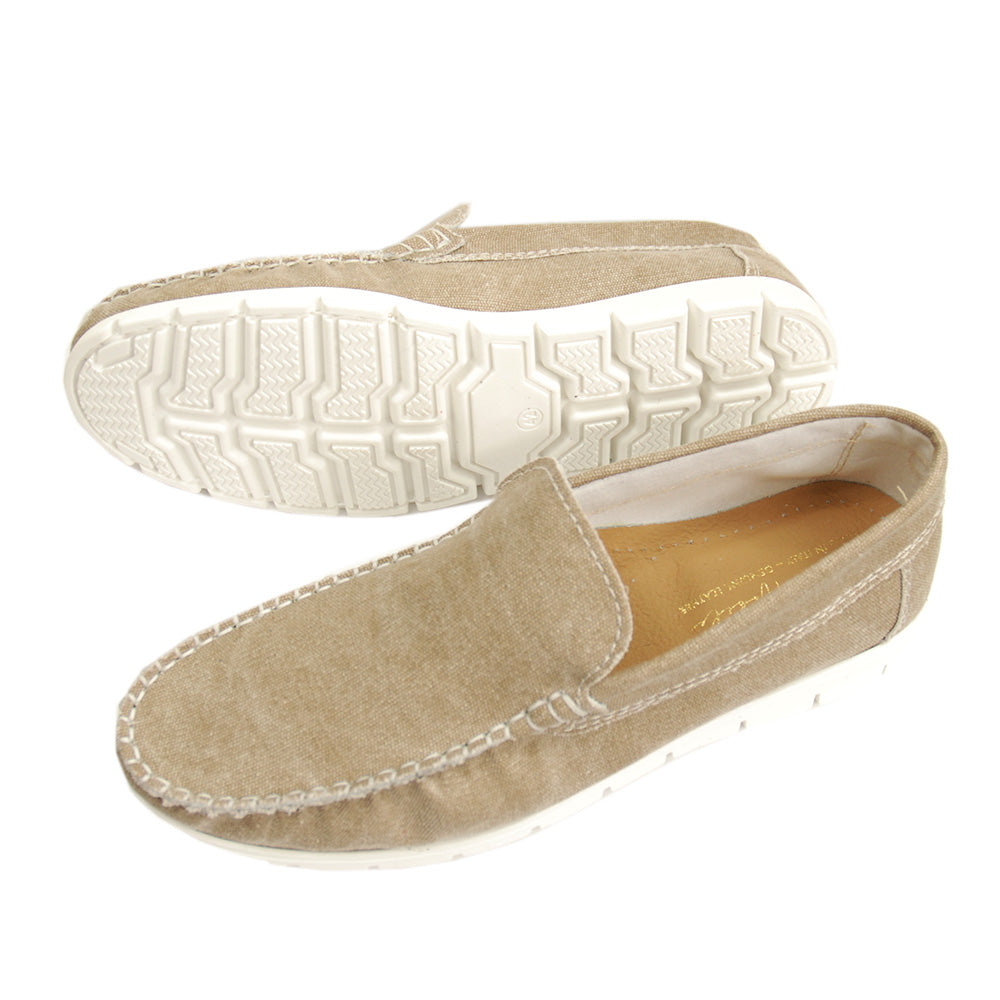 Beiget loaferit⎪ Canvas⎪ Nobile