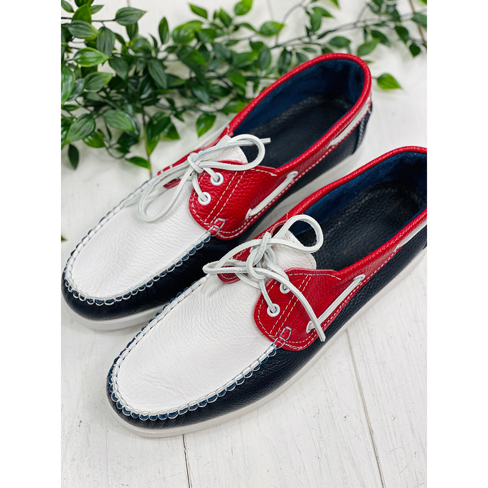 Sinipunaiset nahkaiset loaferit⎪ Venice ⎪ Nobile