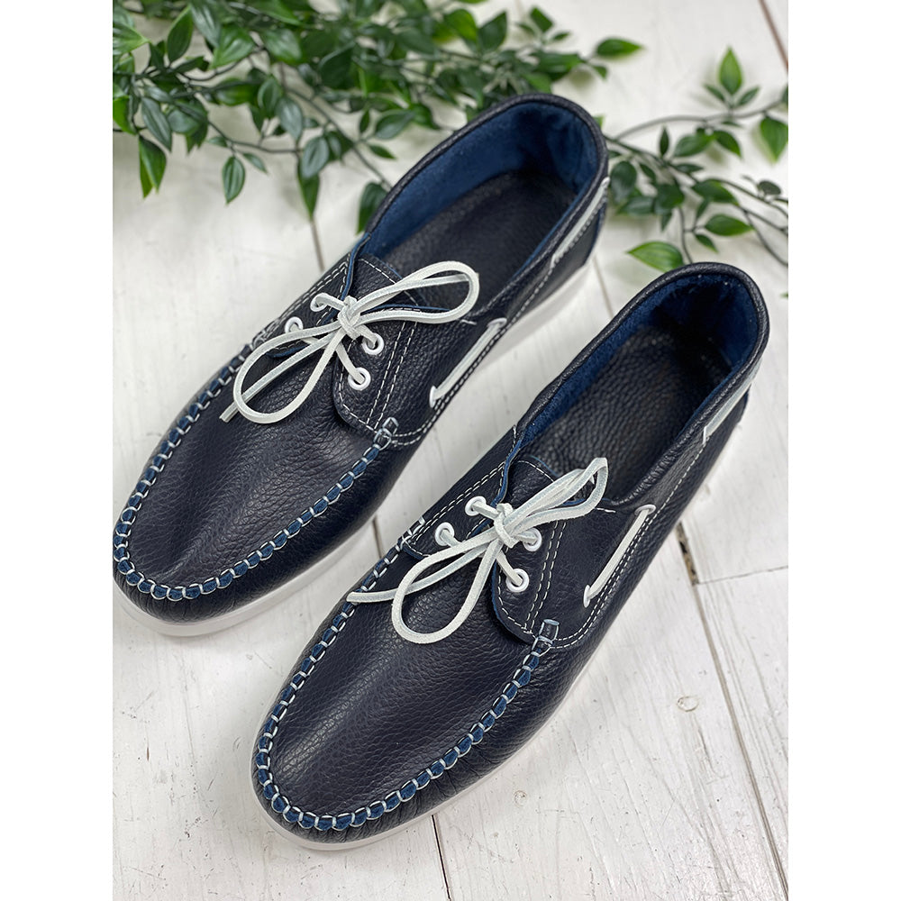 Tummansiniset nahkaiset loaferit⎪ Venice ⎪ Nobile