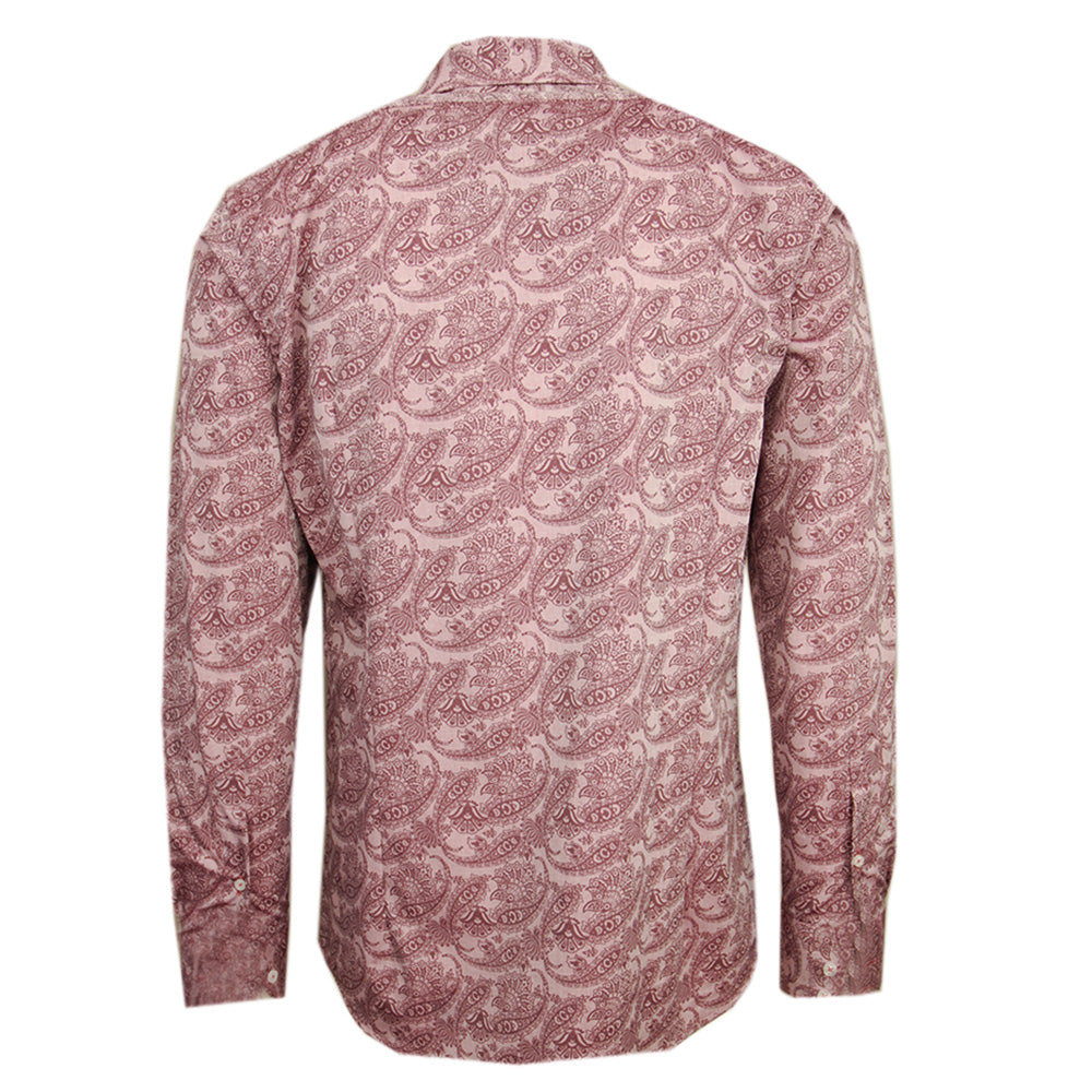 Light pink paisley-patterned dress shirt ⎪ Zanobi ⎪ Nobile