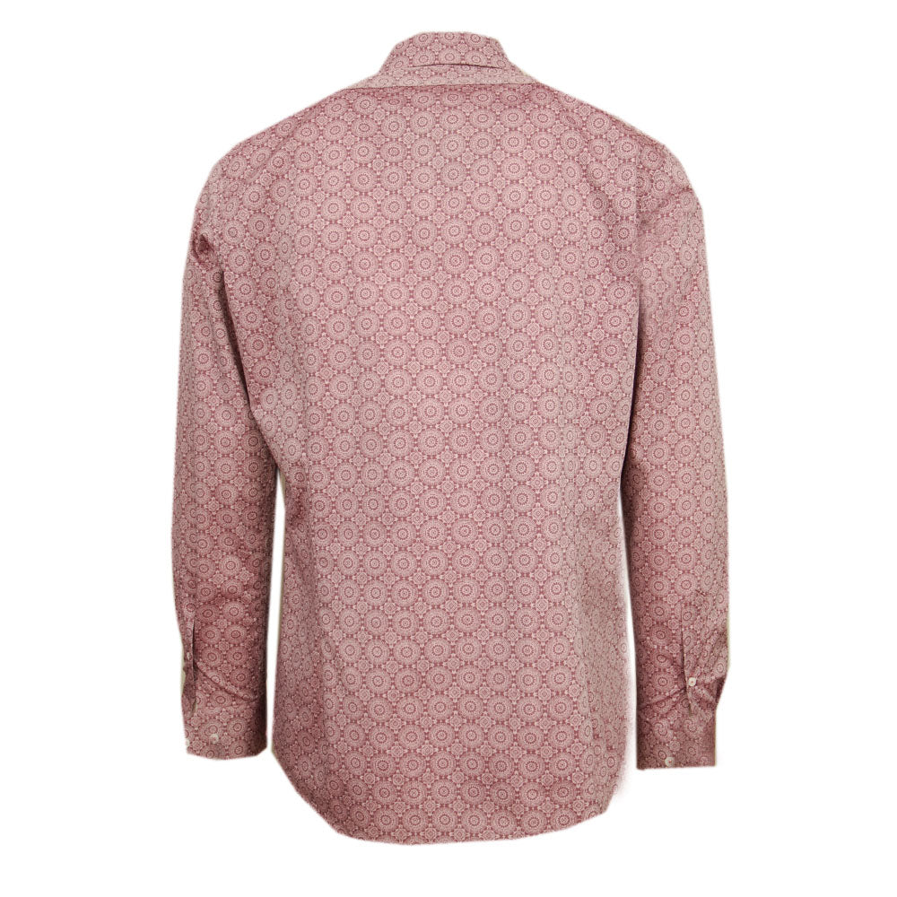 Vaaleanpunainen kuviollinen kauluspaita ⎪ Zanobi ⎪ Nobile