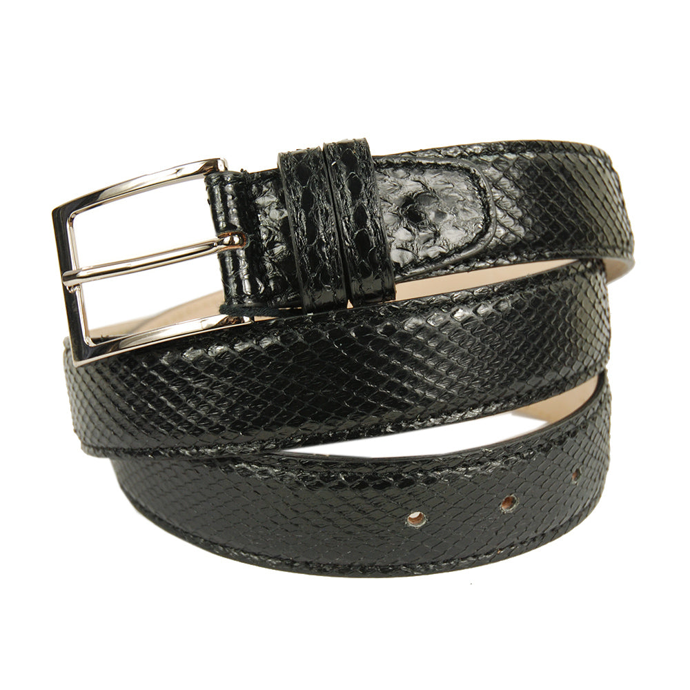 Schwarzer Python-Gürtel⎪ Bochicchio
