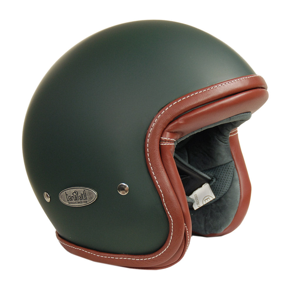 Grüner Offroad-Helm⎪ Baruffaldi