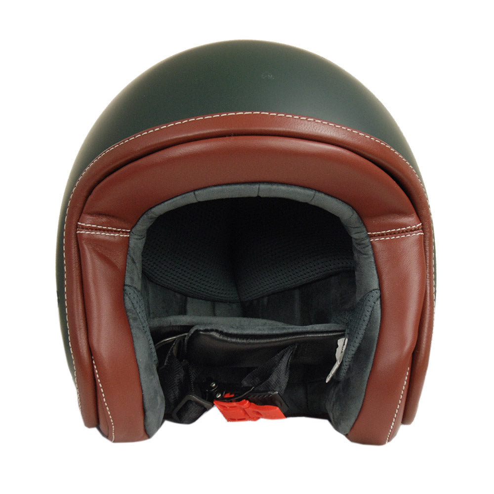 Grüner Offroad-Helm⎪ Baruffaldi