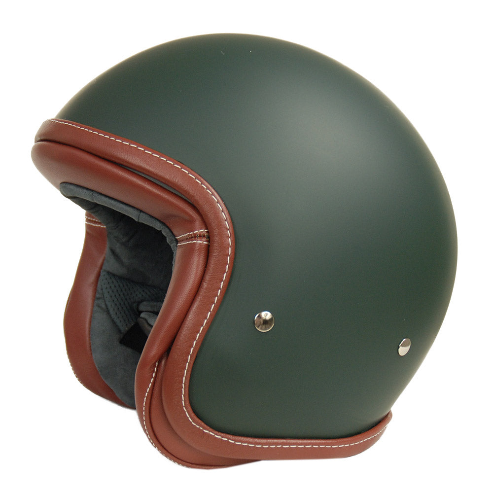 Grüner Offroad-Helm⎪ Baruffaldi