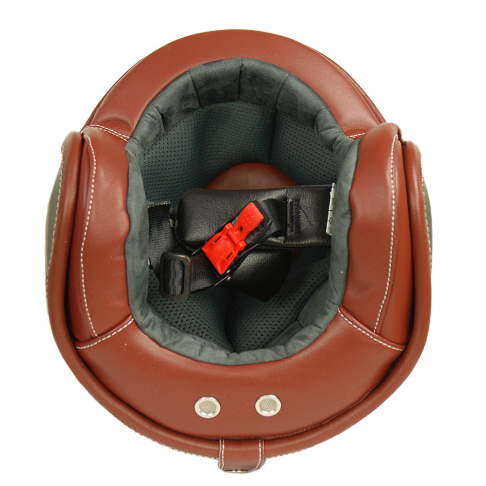 Grüner Offroad-Helm⎪ Baruffaldi
