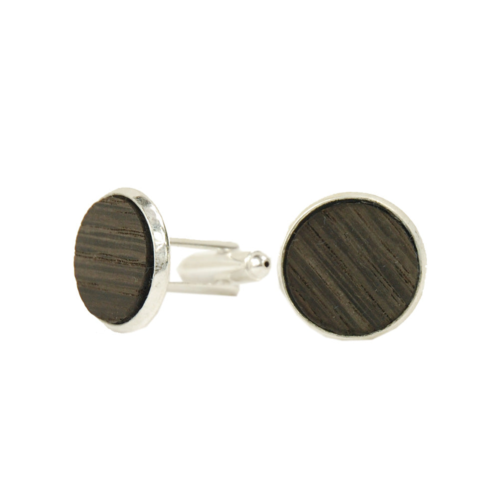 Puiset kalvosinnapit ⎪ Bog Oak ⎪ Bog & Brass