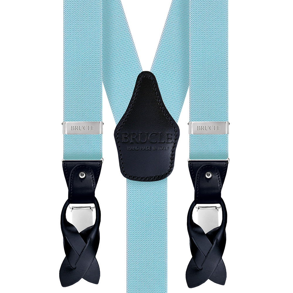 Hellblaue Hosenträger⎪Brucle