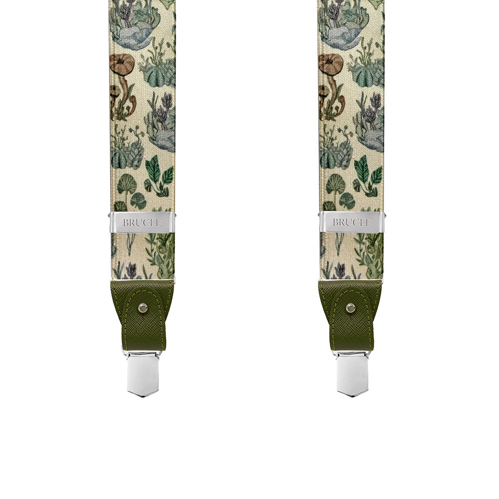 Beiget kuviolliset henkselit⎪ Brucle