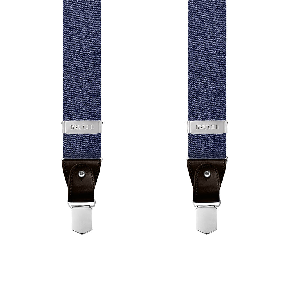 Blå hängslen⎪ Vintage Denim⎪ Brucle
