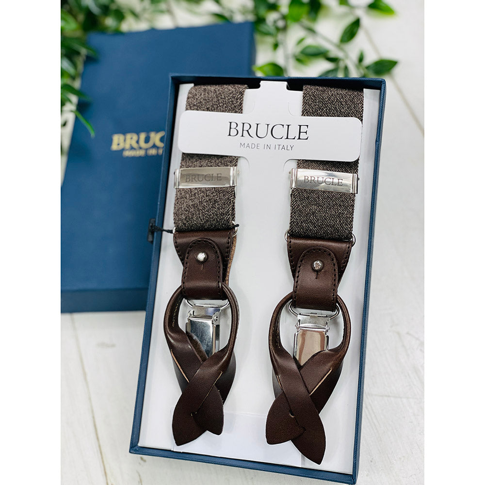 Braune Hosenträger⎪ Vintage⎪ Brucle