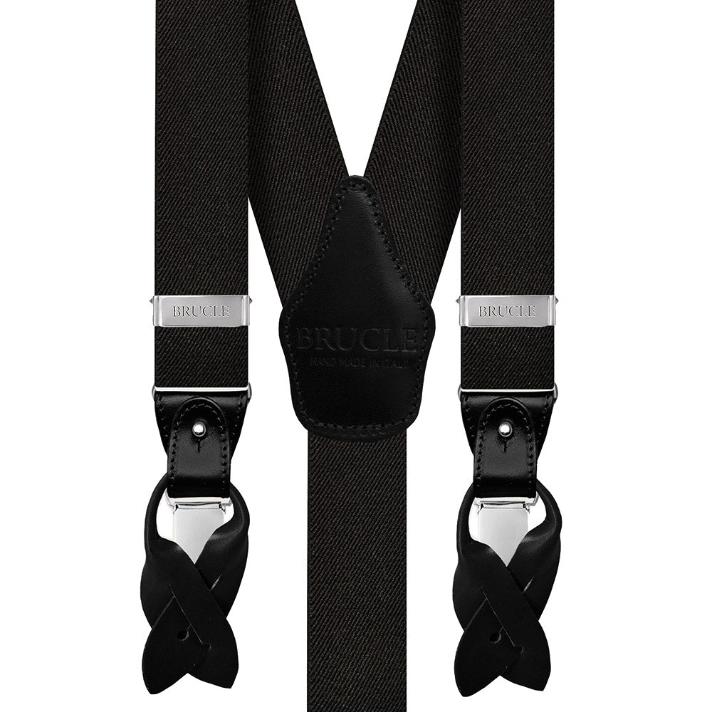 Black long suspenders⎪ Brucle