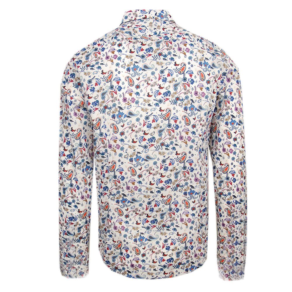 Shirt with green pattern⎪ Circus Red