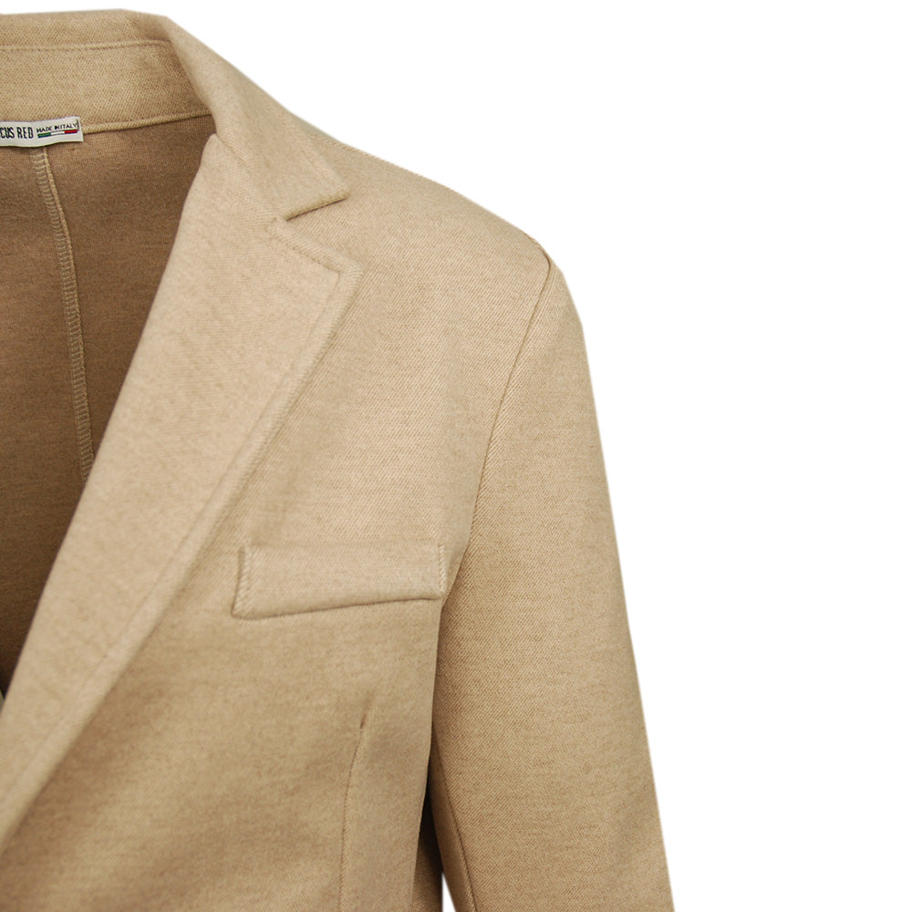 Beige stickad kavaj / jacka⎪ Trani ⎪ Circus Red