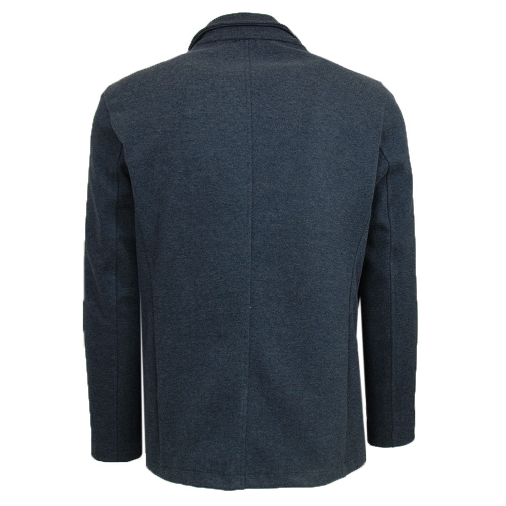 Blue Knit Blazer / Jacket ⎪ Trani ⎪ Circus Red