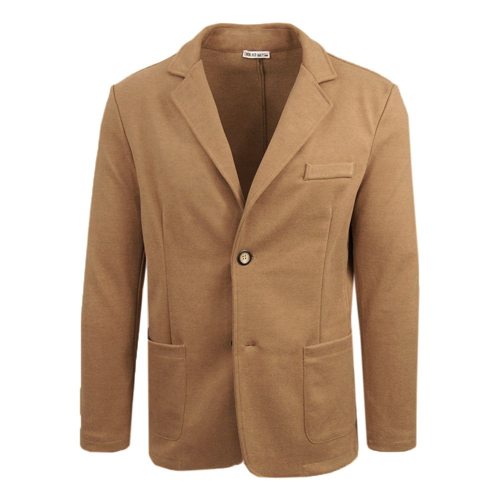 Light Brown Knit Blazer / Jacket⎪ Trani ⎪ Circus Red
