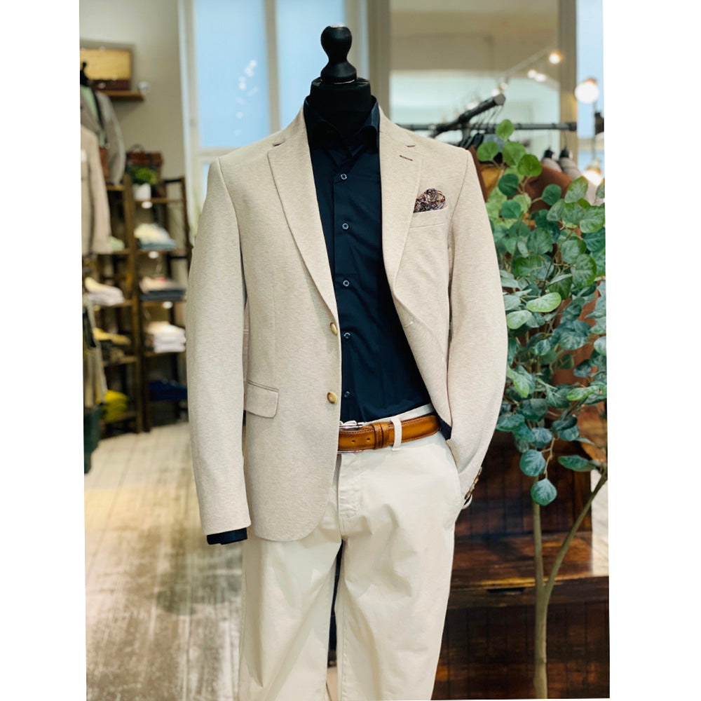 Hellbrauner Strickblazer ⎪ Trani ⎪ Circus Red