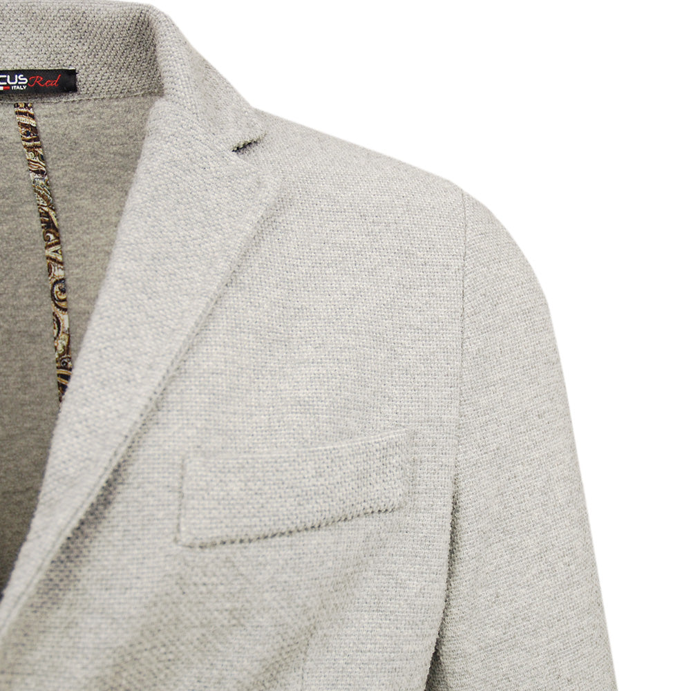 Dunkelblauer Strickblazer ⎪ Morterone ⎪ Circus Red