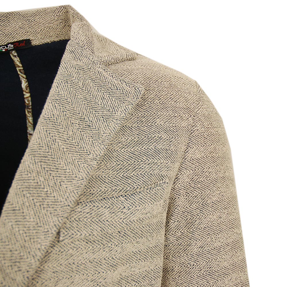 Hellbrauner Strickblazer ⎪ Trani ⎪ Circus Red