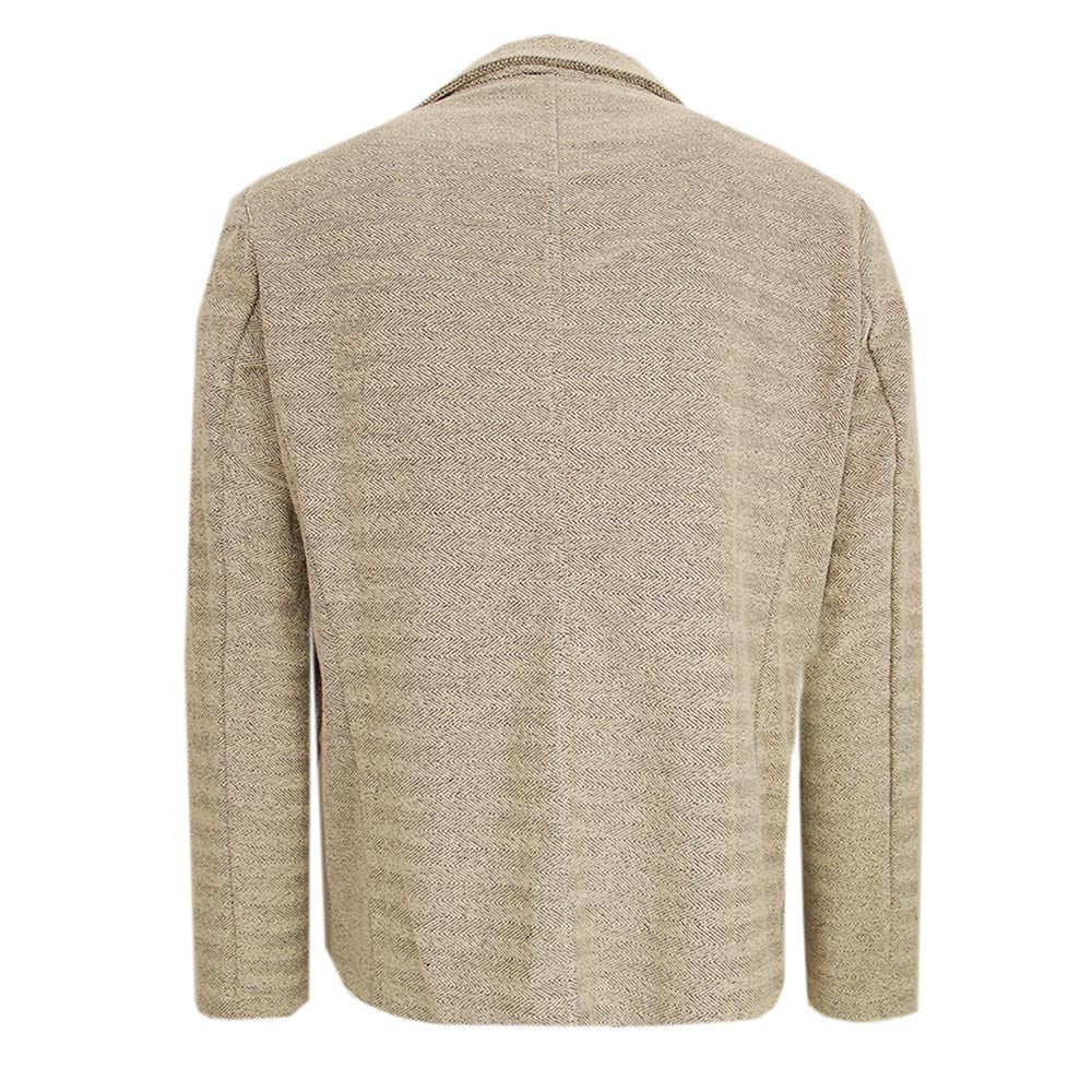 Hellbrauner Strickblazer ⎪ Trani ⎪ Circus Red