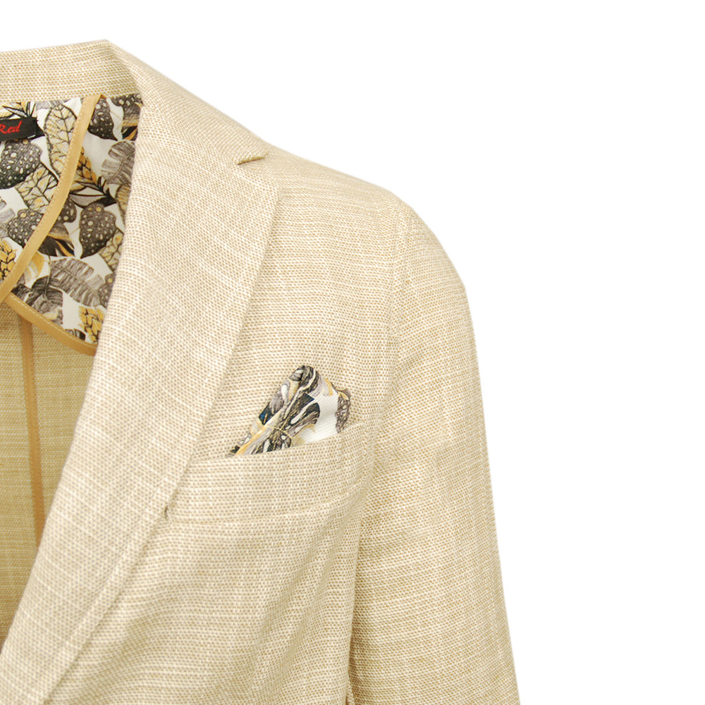 Hellbrauner Strickblazer ⎪ Trani ⎪ Circus Red