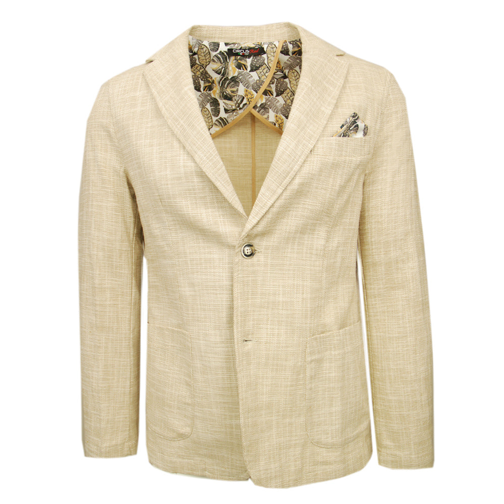 Hellbrauner Strickblazer ⎪ Trani ⎪ Circus Red