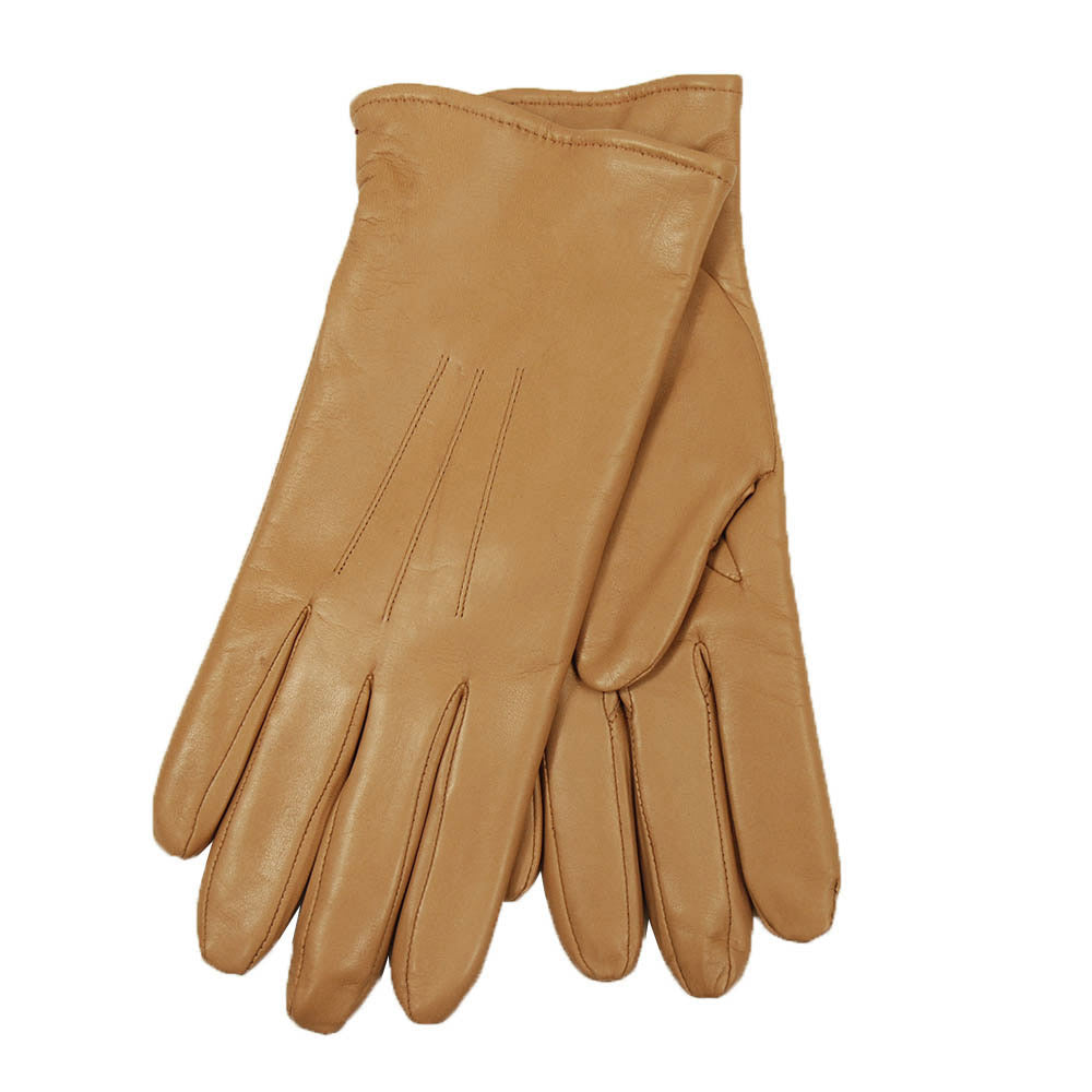 Hellbraune Lammlederhandschuhe ⎪ Chester Jefferies