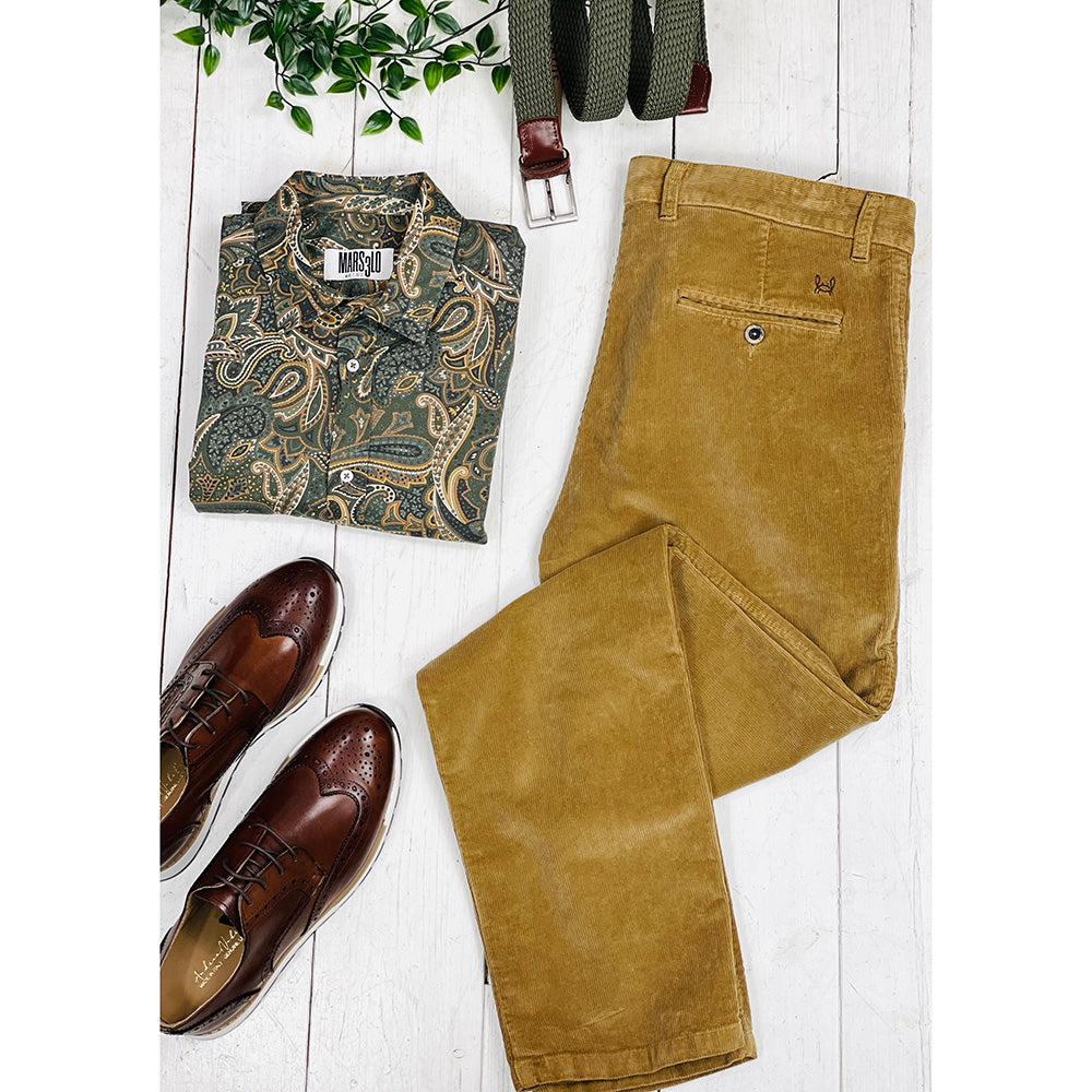 Brown Velvet Pants⎪C. Mikelo
