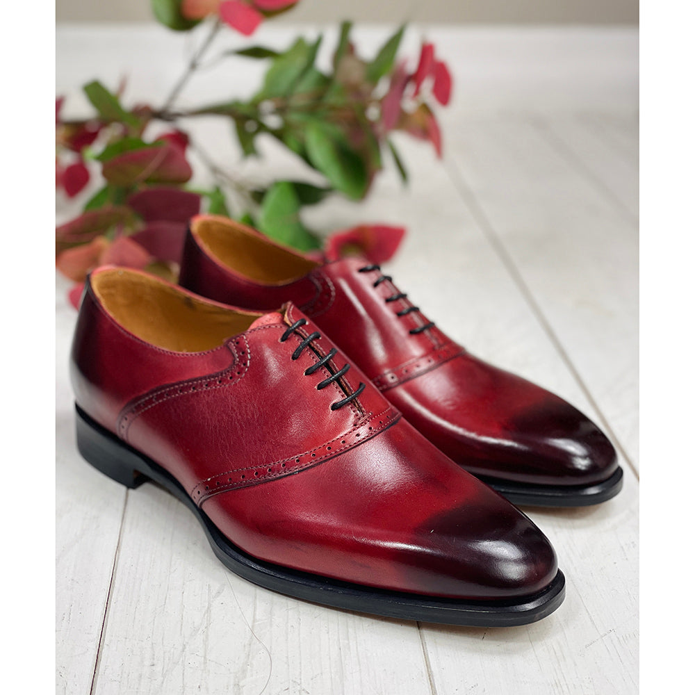 Light Brown / Yellow Leather Shoe ⎪ Crocco ⎪ Cerruti Sergio