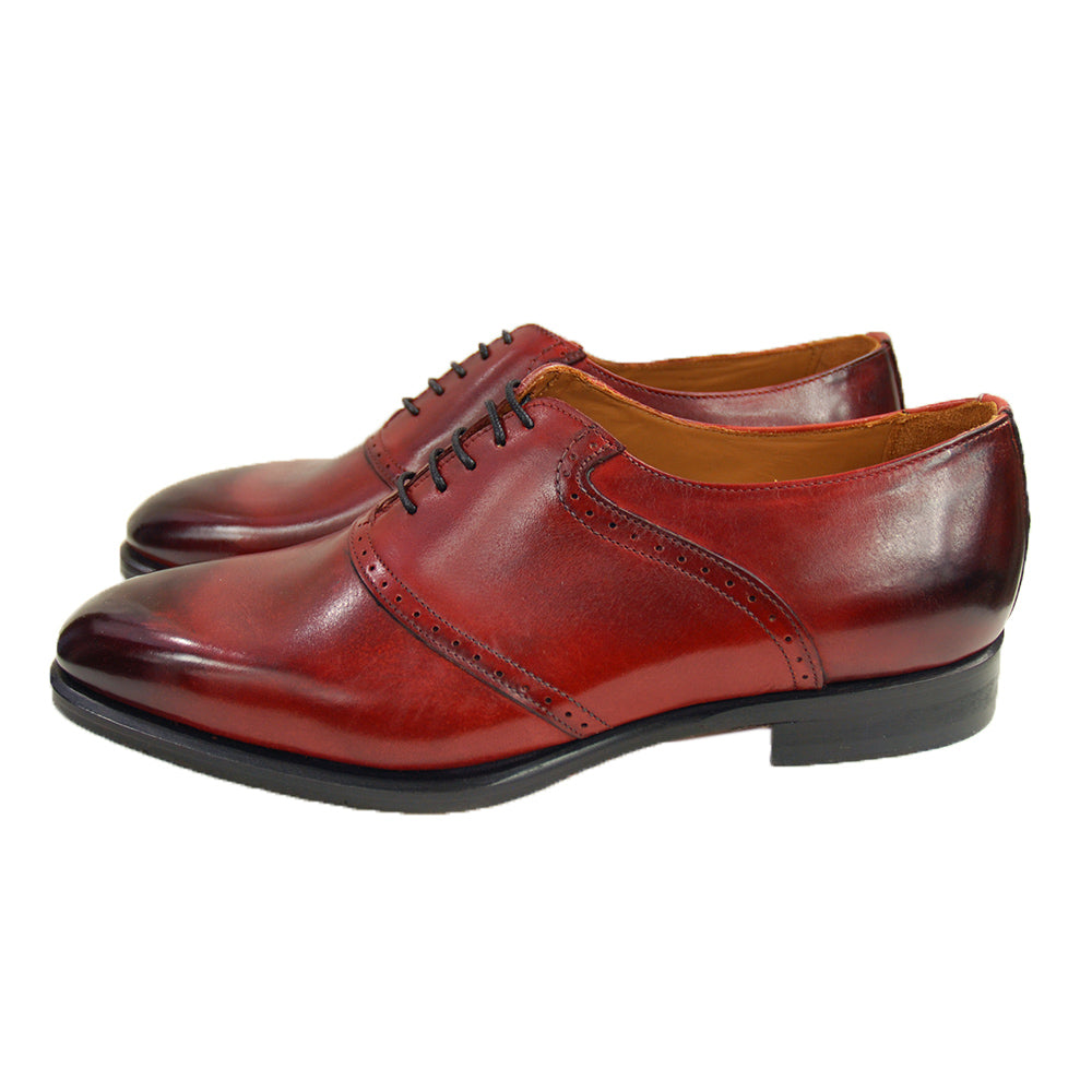 Light Brown / Yellow Leather Shoe ⎪ Crocco ⎪ Cerruti Sergio