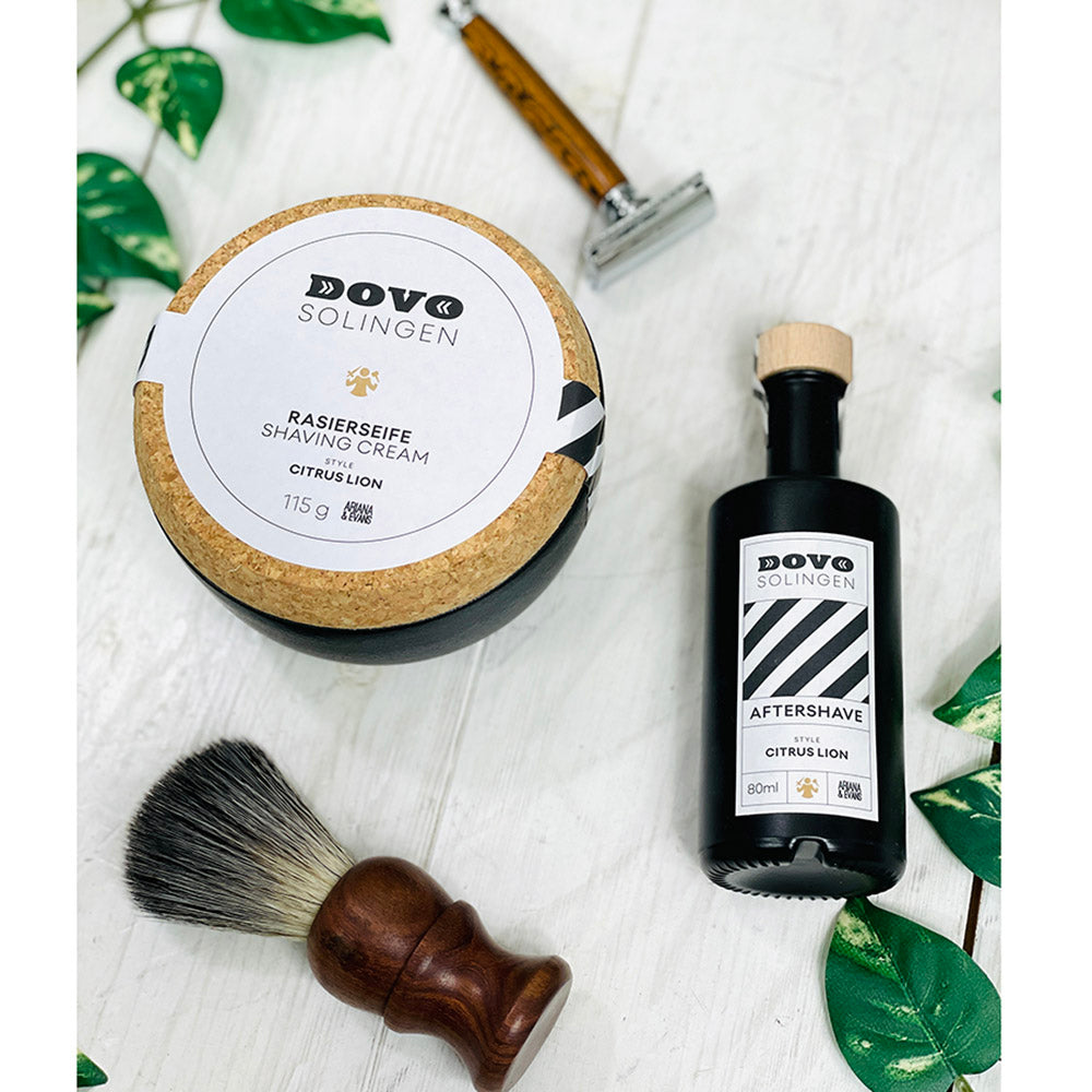 Shaving soap in a bowl ⎪ Citrus Lion ⎪ Dovo Solingen