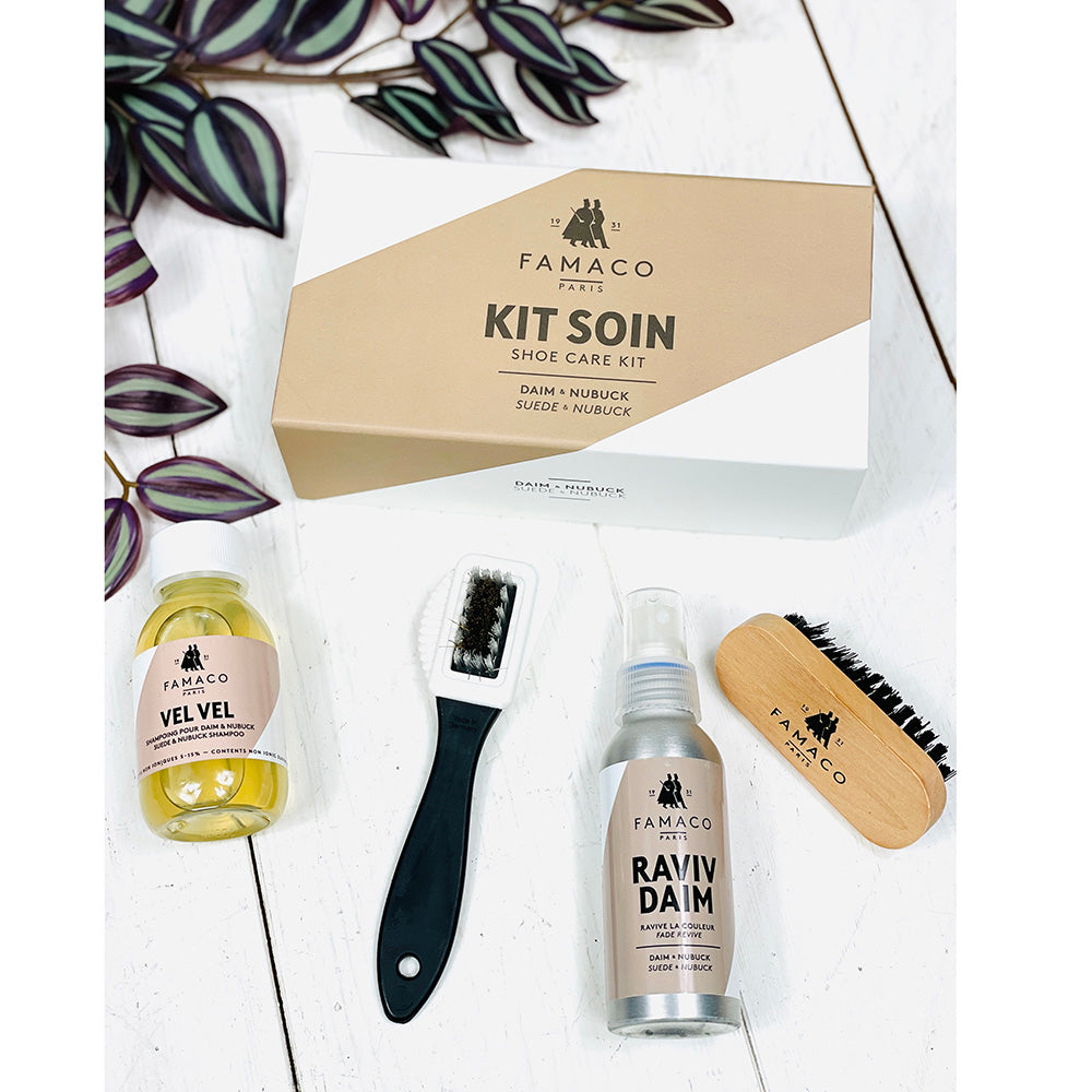 Mokkaschuh-Pflegeset in Geschenkverpackung⎪ Medium ⎪ Famaco