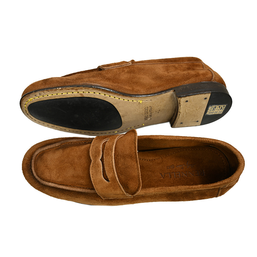 Konjakinruskeat mokkanahkaiset loaferit ⎪ Avellino ⎪ Rennella