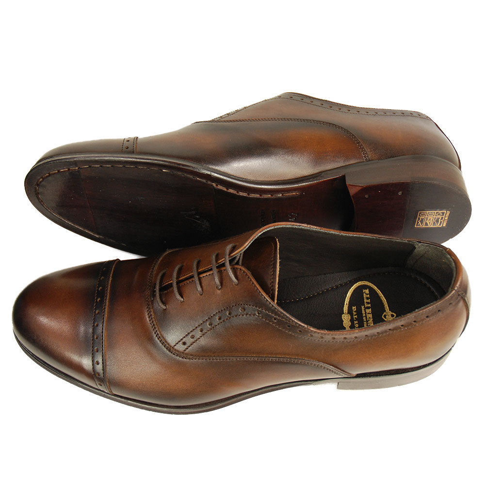 Brown leather shoe⎪ Brogue⎪ Rennella