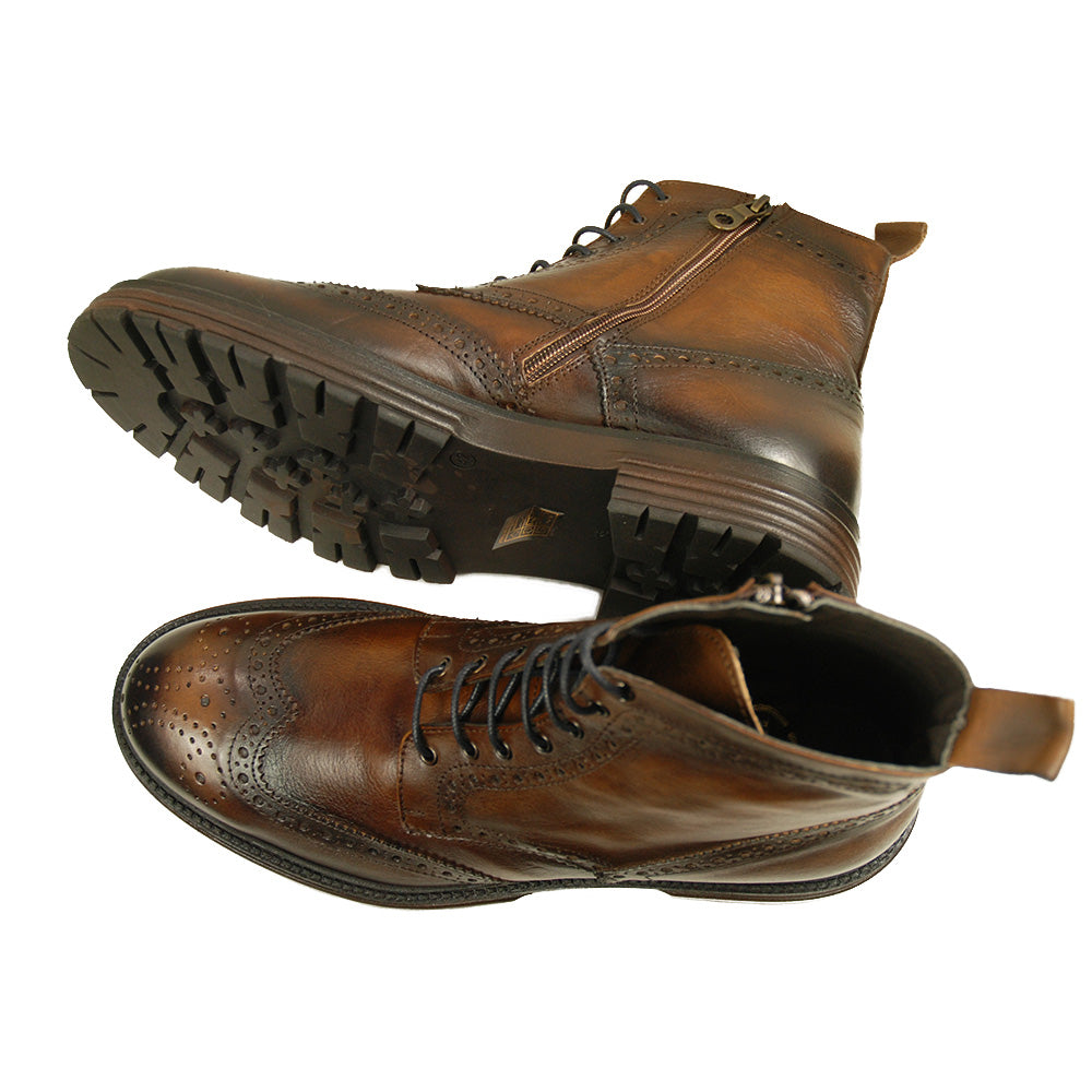Brun snörkänga ⎪ Brogue⎪ Rennella