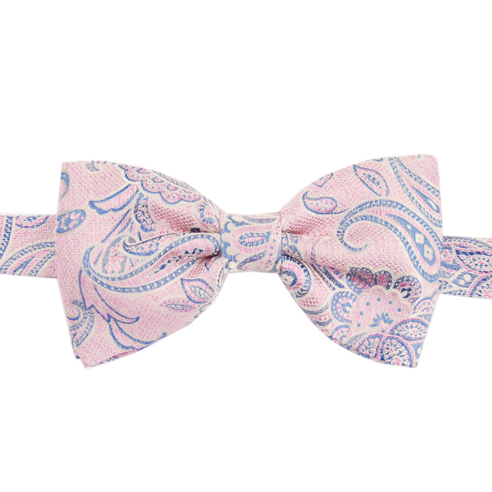 Pink paisley bow tie⎪ Giorgio Redaelli